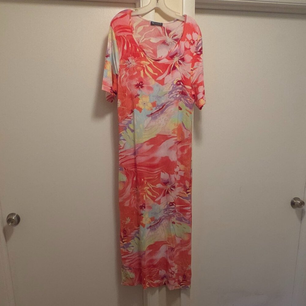 BANDOLERA Vibrant Floral Summer Dress